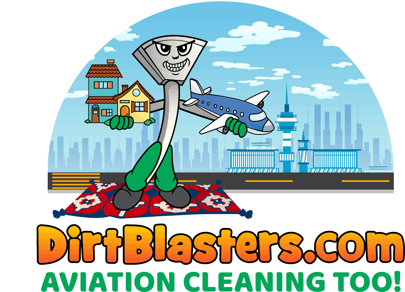 Aircraft cabin cleaning Dirt Blasters Carpet Cleaning Metro Atlanta GA